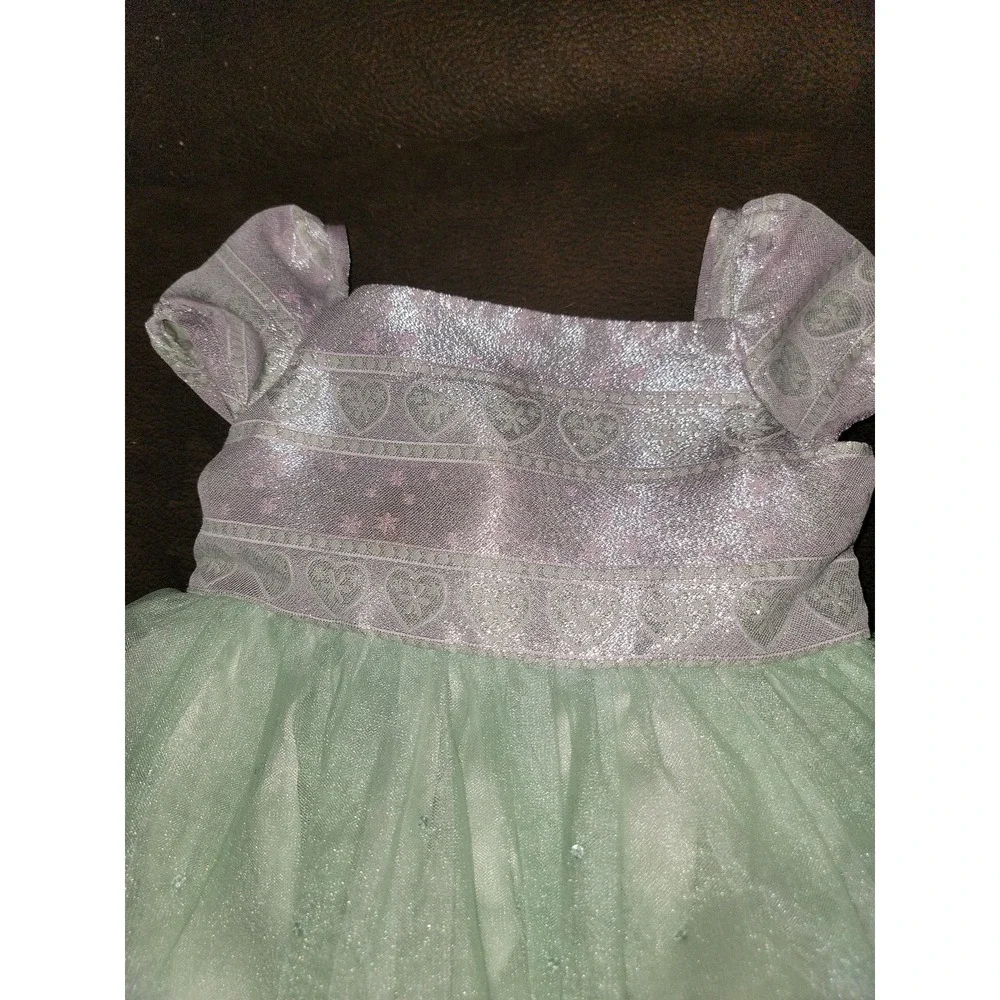 Gymboree snow princess snowflake‎ sparkle dress size 3